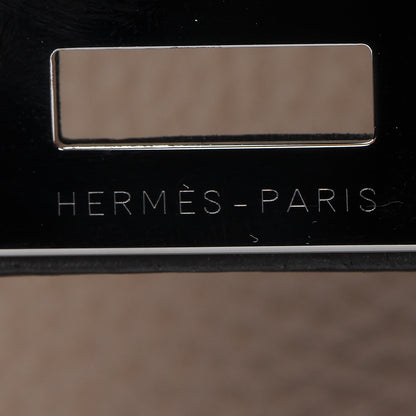 Hermes Togo Horseshoe Tri Color Kelly Retourne 40 Etain Gris Tourterelle Graphite 14 of 41