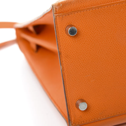 Hermes Epsom Kelly Sellier 35 Orange 13 of 21