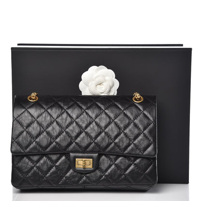 Chanel Aged Calfskin Quilted 2.55 Reissue 226 Flap Black 10 of 10