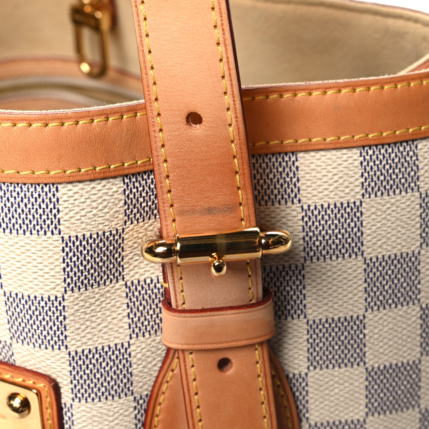 Louis Vuitton Damier Azur Hampstead MM 12 of 12