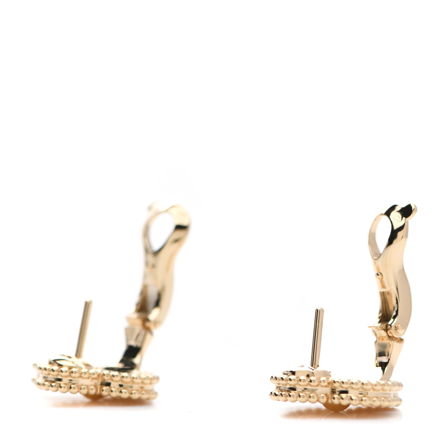 18K Yellow Gold Vintage Alhambra Earrings