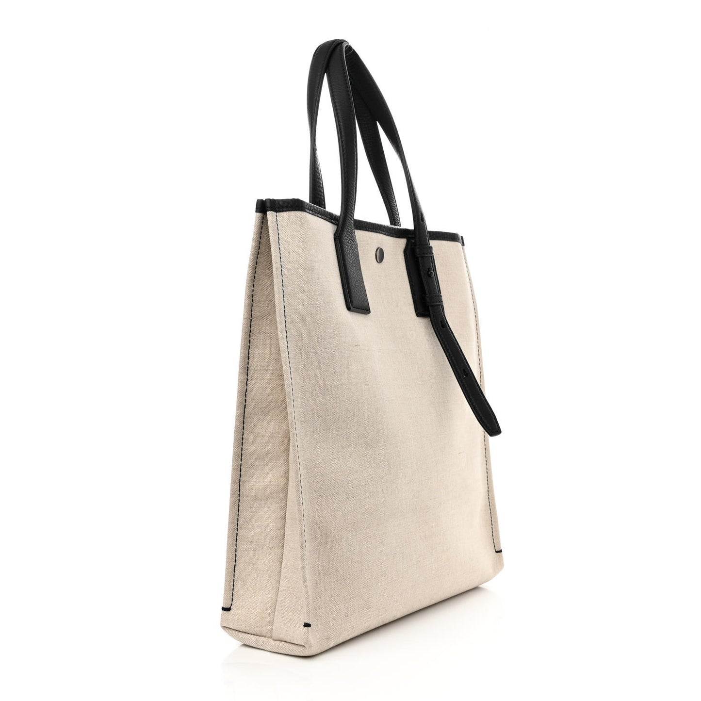 Canvas 1927 Signature Tote Beige Black