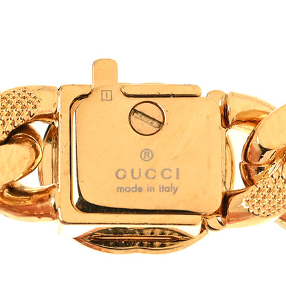 Gucci Script Choker Necklace Gold 4 of 4