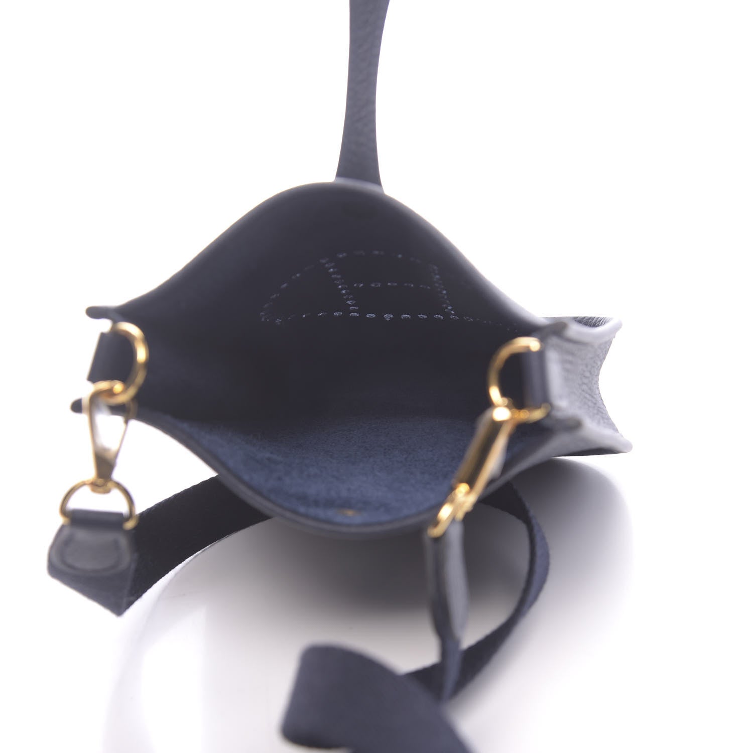 Hermes Taurillon Clemence Evelyne TPM Bleu Nuit 5 of 11