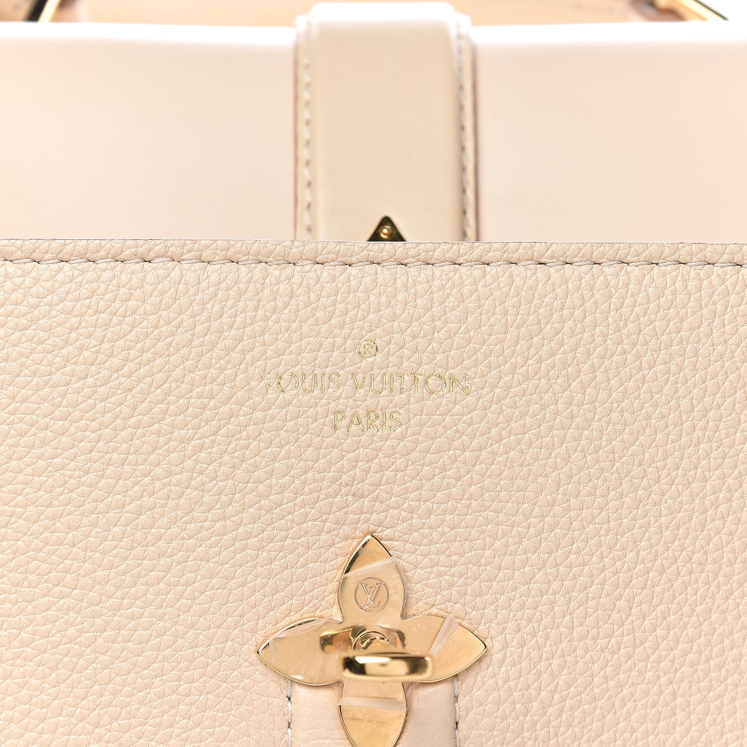 Louis Vuitton Grained Smooth Calfskin Rose Des Vents PM Creme 8 of 23