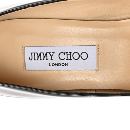 Jimmy Choo Patent Anouk 120 Pumps 38.5 Black 7 of 8