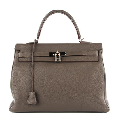 Hermes Togo Kelly Retourne 35 Etain 1 of 27