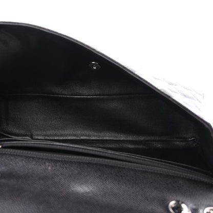 Chanel Caviar Quilted Jumbo Single Flap Black 5 of 10