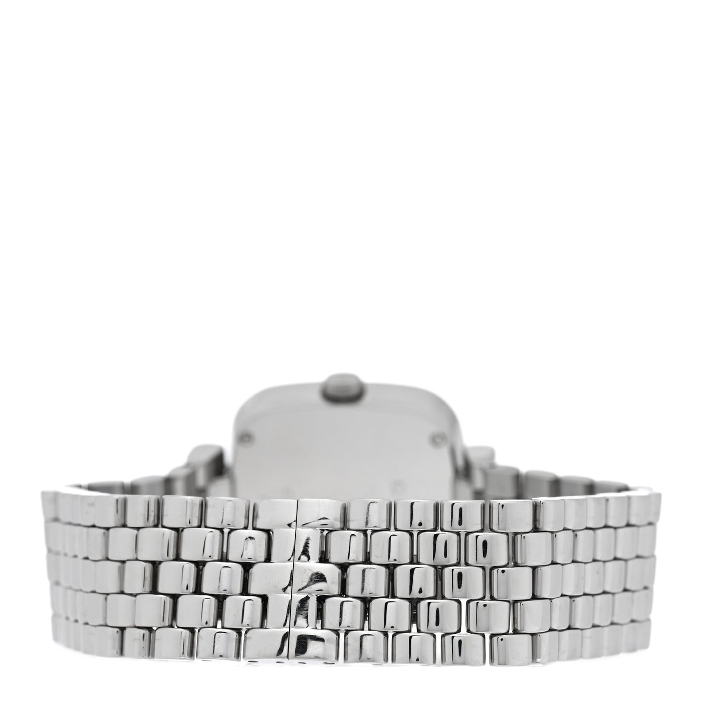 Stainless Steel 32mm G-Gucci Square Quartz Watch Black