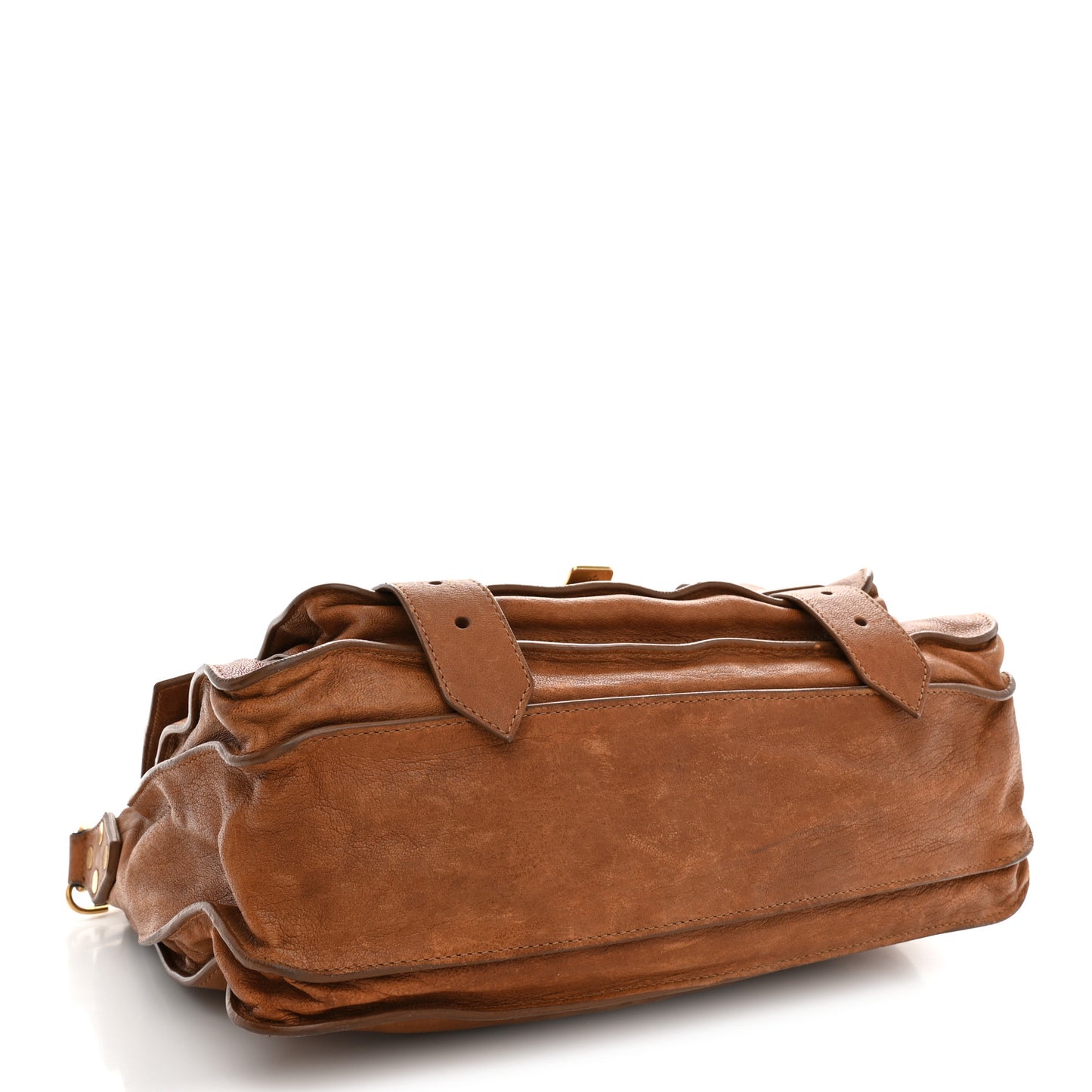 Lambskin Medium PS1 Satchel Saddle