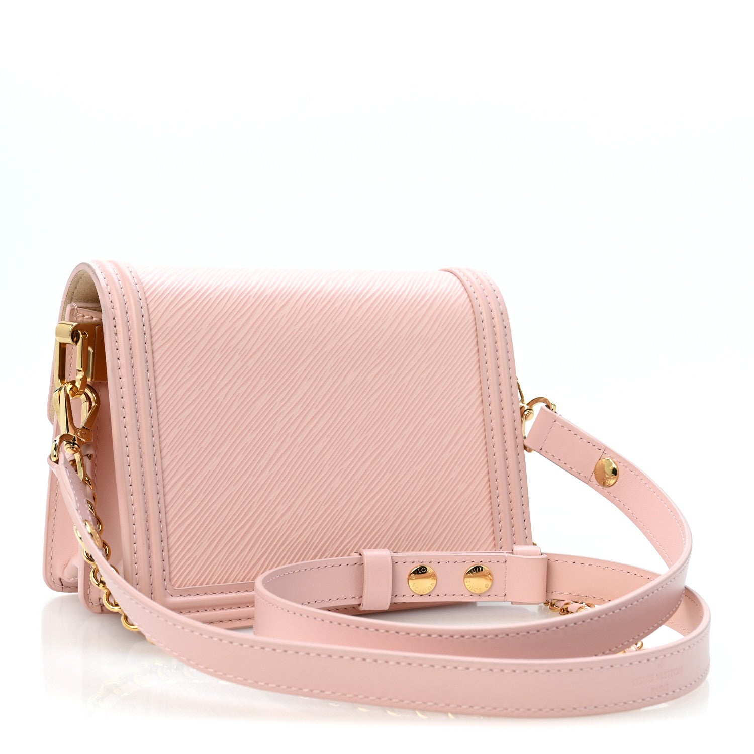 Louis Vuitton Epi Mini Dauphine Rose 3 of 11