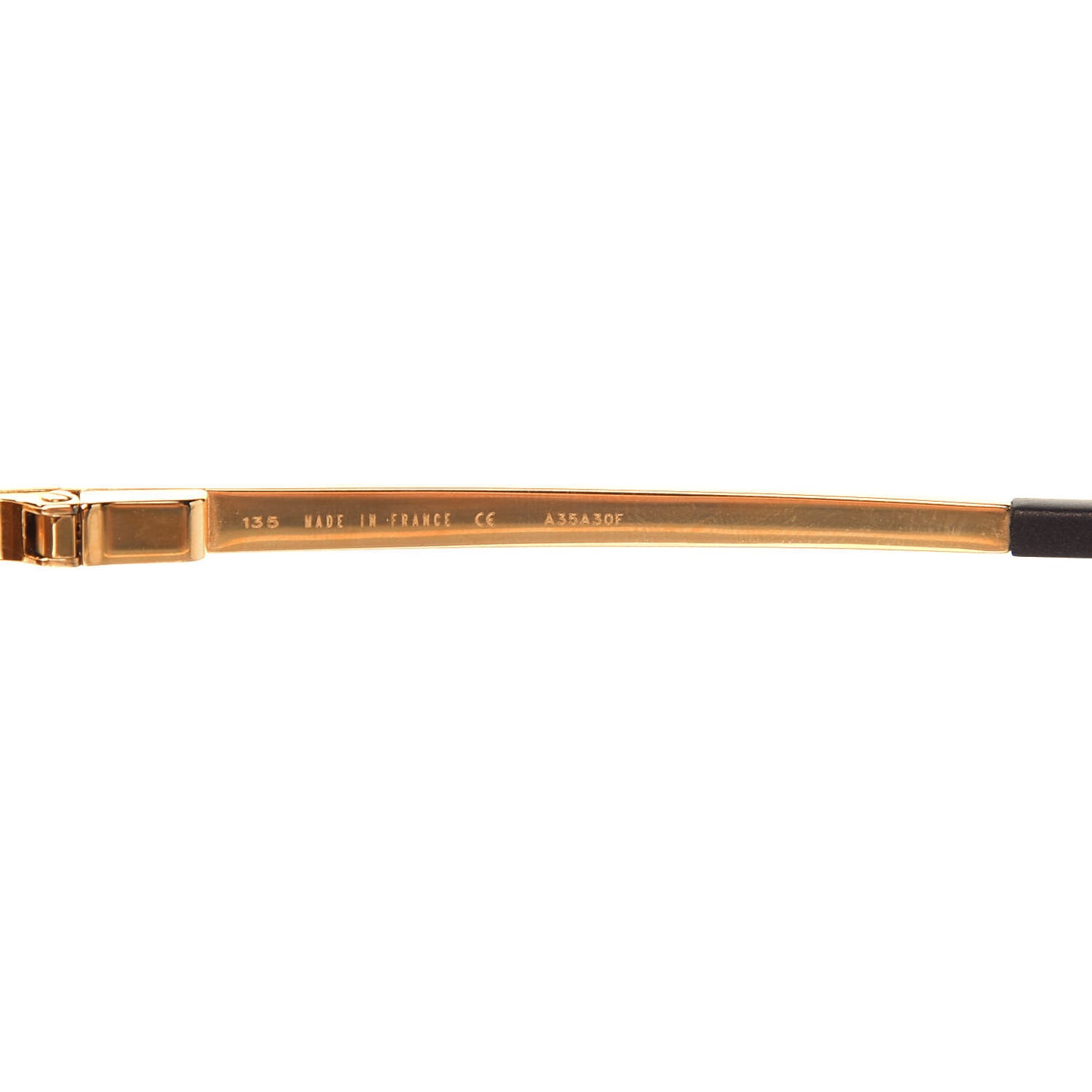 Santos Dumont Aviator Sunglasses A08A90F Gold