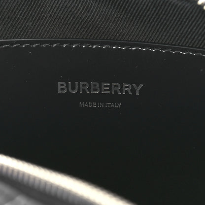 Burberry Patent Check Paddy Messenger Dark Charcoal Blue 5 of 10