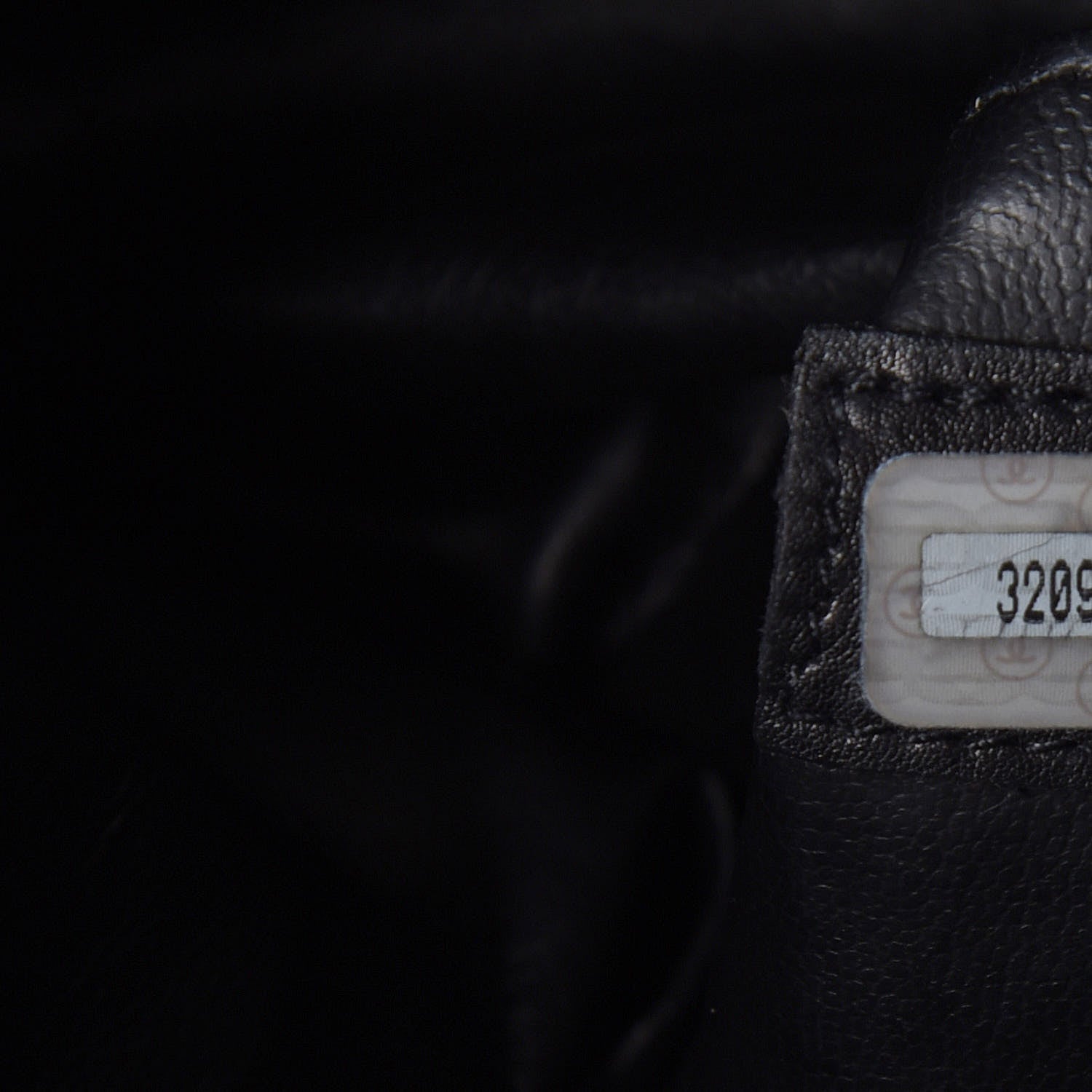 Chanel Calfskin Stitched XL Weekender Black 9 of 11