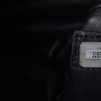 Chanel Calfskin Stitched XL Weekender Black 9 of 11