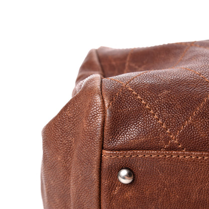 Chanel Caviar Small Outdoor Ligne Doctor Bag Brown 12 of 16
