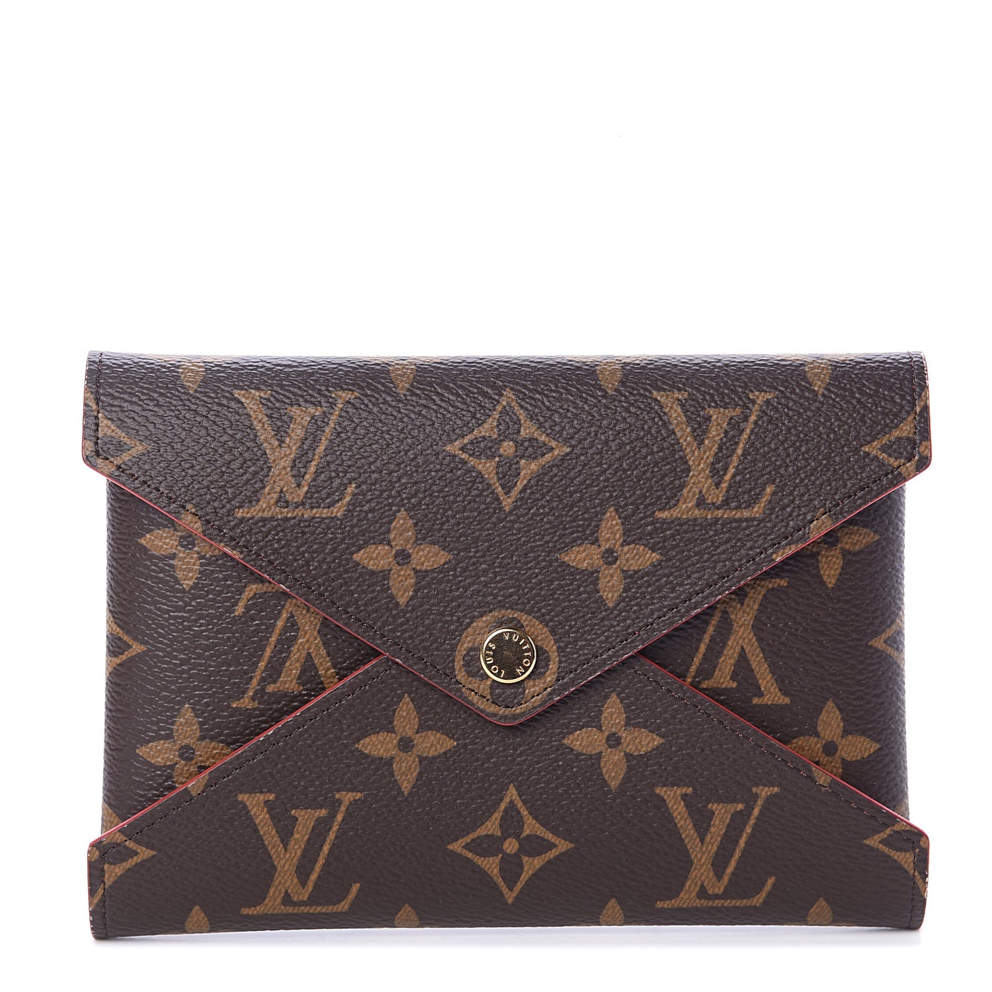 Monogram Medium Kirigami Pochette Insert Coquelicot
