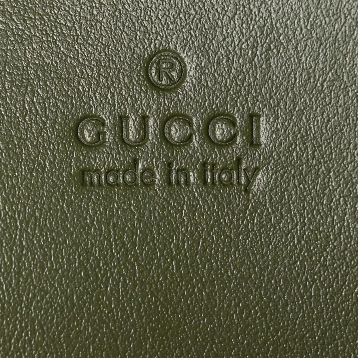 Gucci Calfskin Matelasse Aria Small GG Marmont Chain Shoulder Bag Military Wood 6 of 11