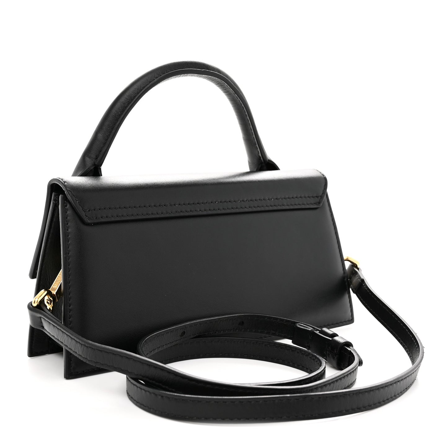 Smooth Calfskin Le Chiquito Long Black