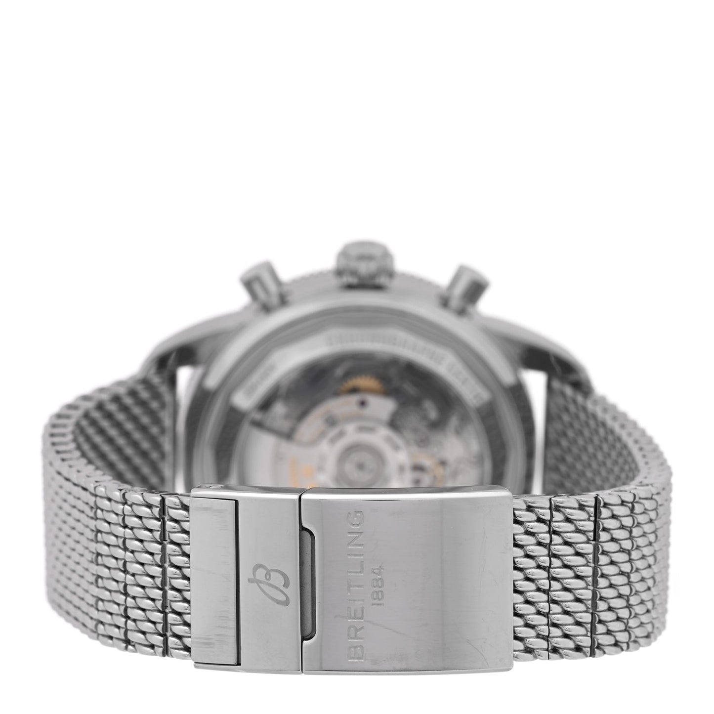 Stainless Steel 44mm Superocean Heritage II Chronograph Automatic Watch Blue AB0162121C1A1