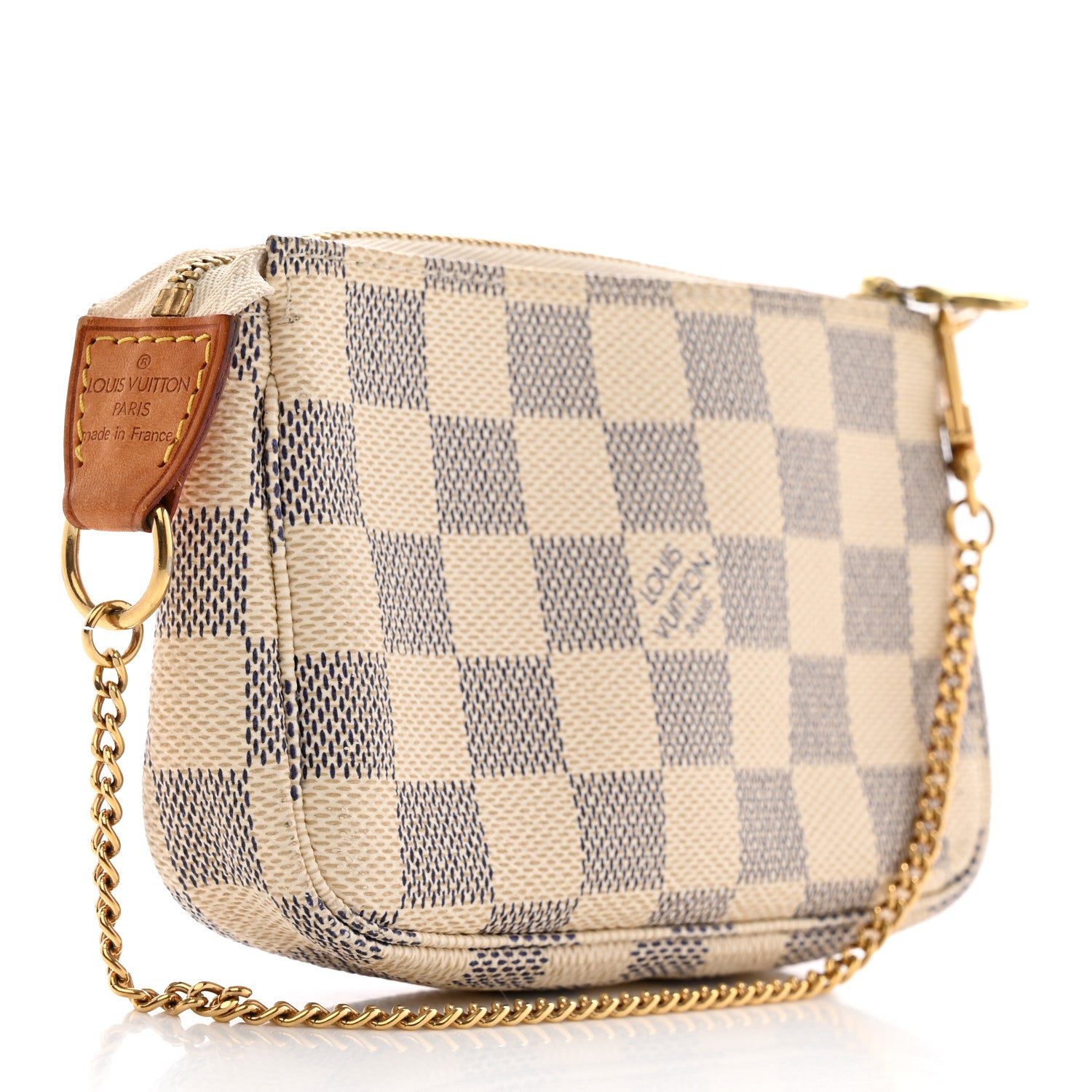 Louis Vuitton Damier Azur Mini Pochette Accessories 3 of 10