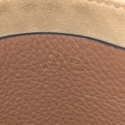 Chloe Grained Calfskin Small Hayley Hobo Nut 6 of 13