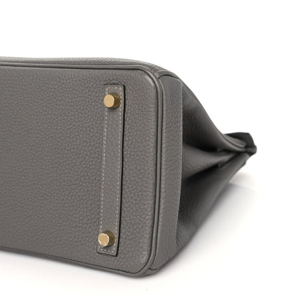 Hermes Togo Birkin 30 Gris Meyer 10 of 10