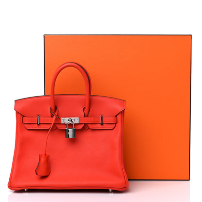 Hermes Swift Birkin 25 Capucine 12 of 12