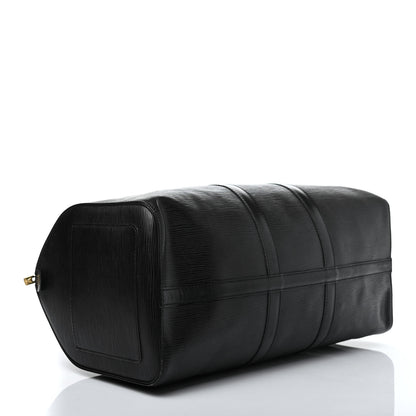 Louis Vuitton Epi Keepall 45 Black 3 of 4