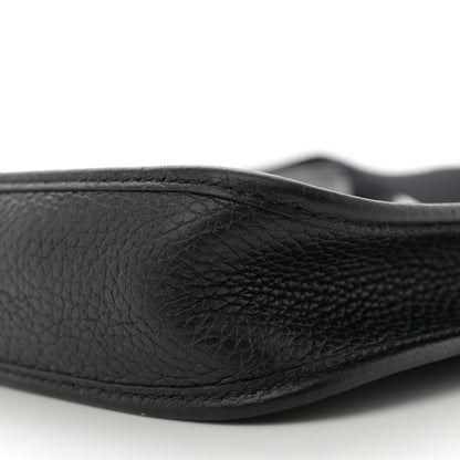 Hermes Taurillon Clemence Evelyne TPM Black 10 of 10