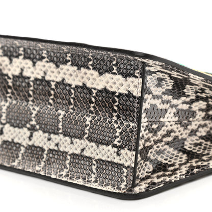 Gucci Snakeskin Embroidered Linea Ricami Shoulder Multicolor 10 of 11