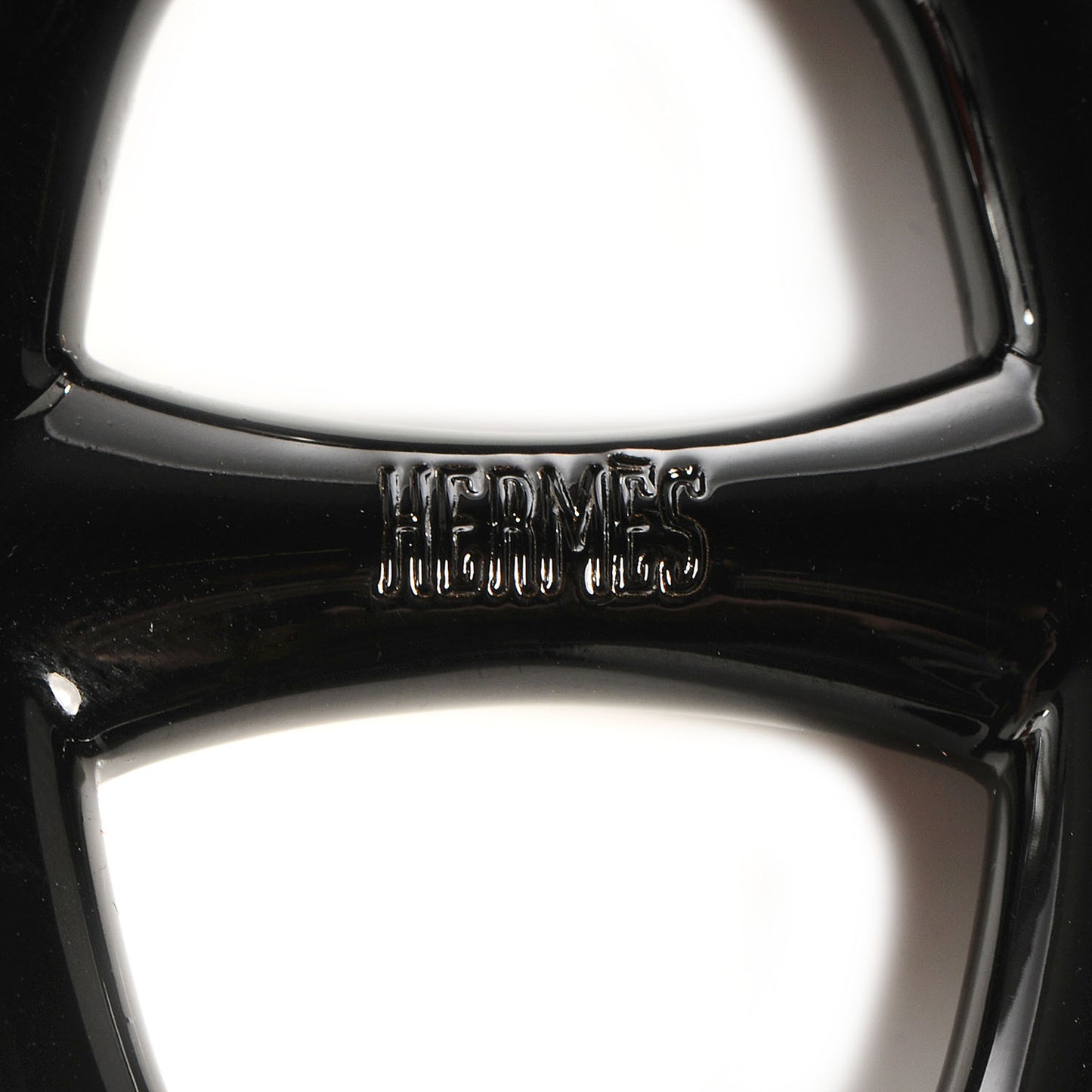 Chaine D'Ancre Scarf Ring Black