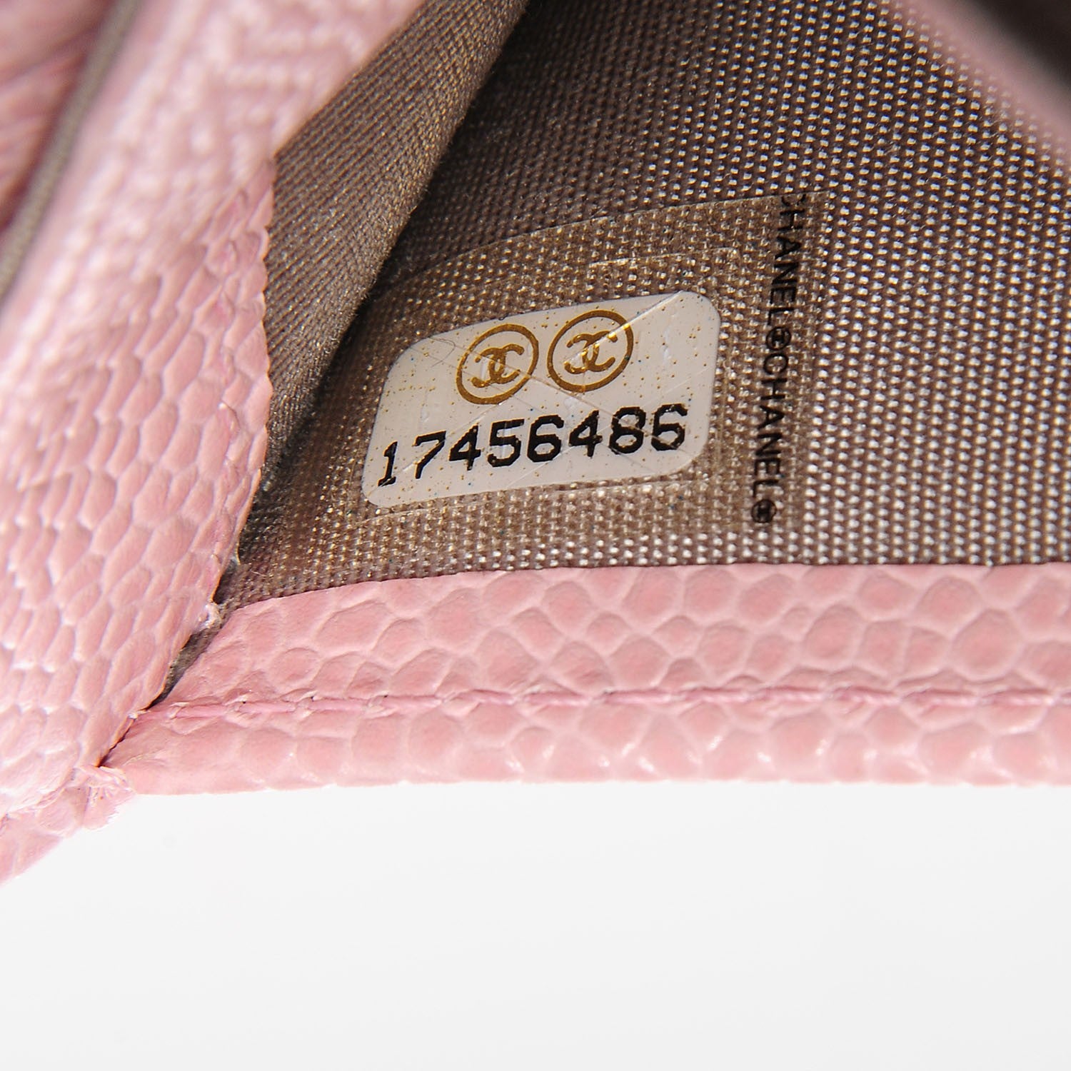 Chanel Caviar CC Timeless Card Holder Pink 9 of 9