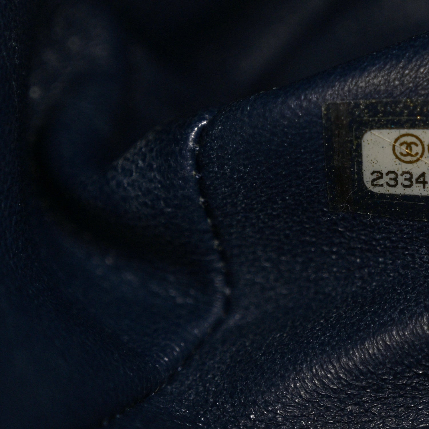 Chanel Caviar Lizard Quilted Large Coco Handle Flap Blue 7 of 17