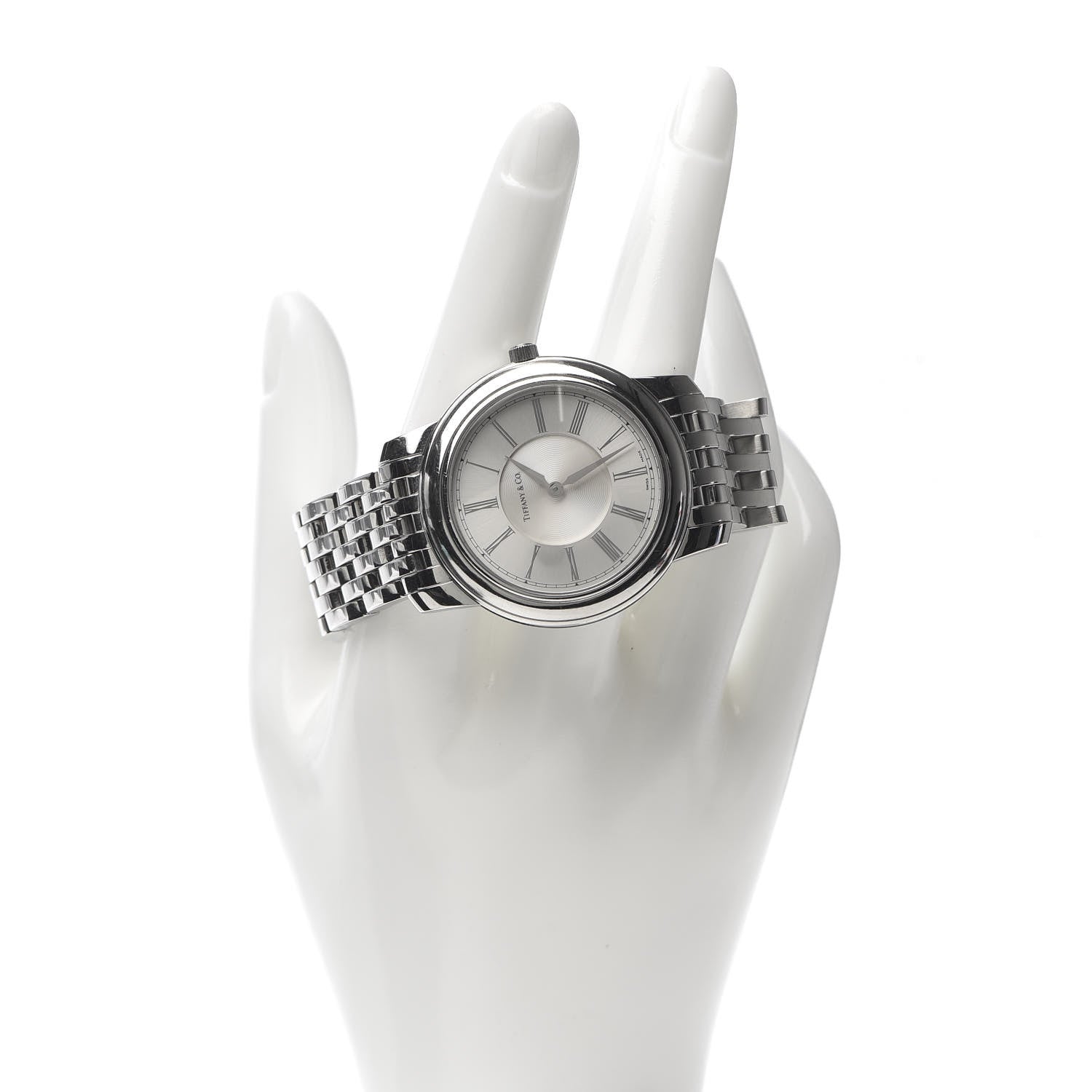 Tiffany Stainless Steel 36mm Mark Resonator Quartz Watch 2 of 7