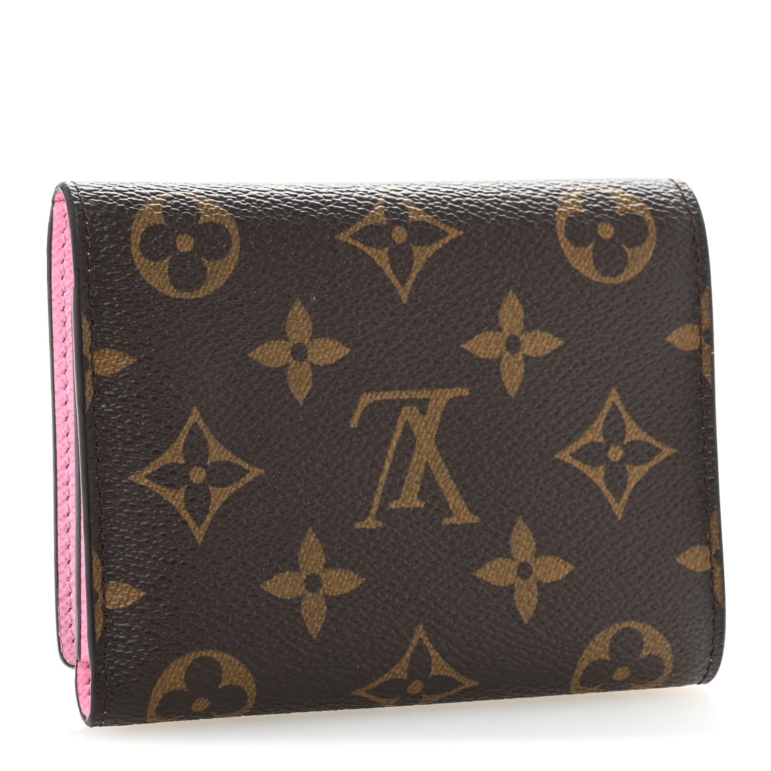 Louis Vuitton Monogram 2023 Christmas Animation Alpine Victorine Wallet Wisteria Pink 3 of 6