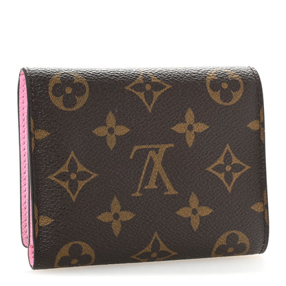 Louis Vuitton Monogram 2023 Christmas Animation Alpine Victorine Wallet Wisteria Pink 3 of 6