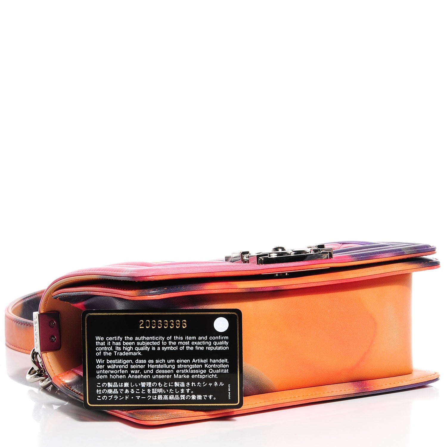 Chanel Lambskin Small Boy Flower Power Flap 5 of 9