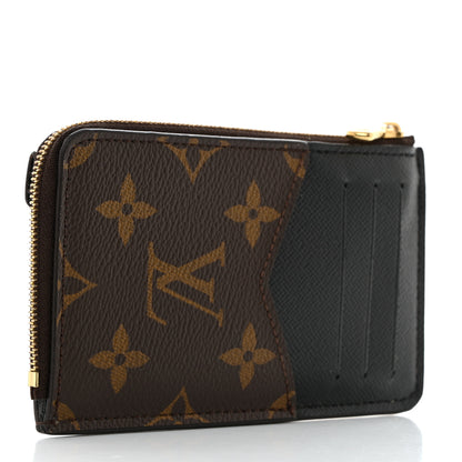 Louis Vuitton Monogram Recto Verso Card Holder Black 3 of 6