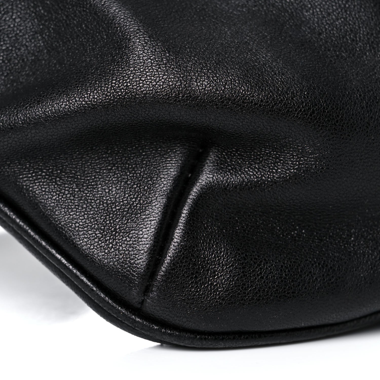 Saint Laurent Calfskin Monogram Belt Bag Black 9 of 13