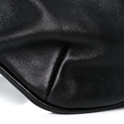 Saint Laurent Calfskin Monogram Belt Bag Black 9 of 13