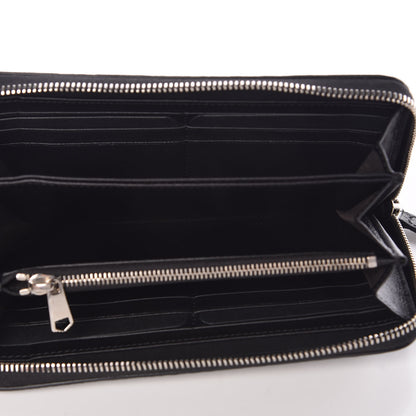 Givenchy Sugar Goatskin Pandora Zip Around Wallet Black 5 of 8