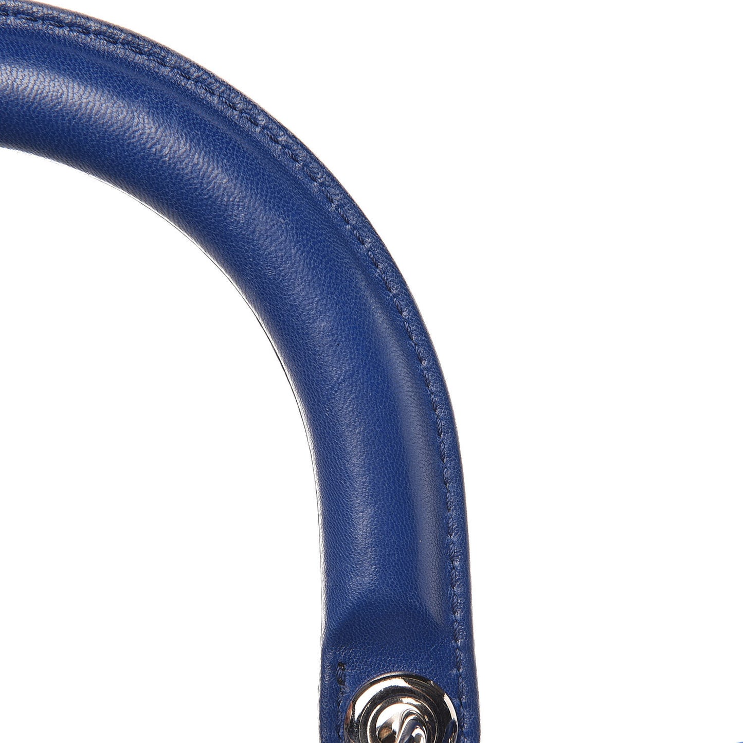 Lambskin Cannage Granville Polochon Blue