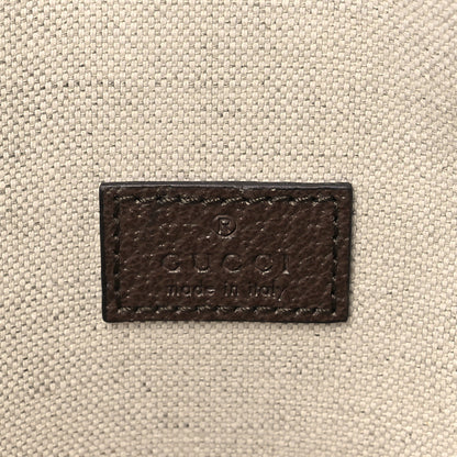 Gucci GG Supreme Monogram Web Medium Neo Vintage Flap Messenger Bag Beige New Acero 6 of 9