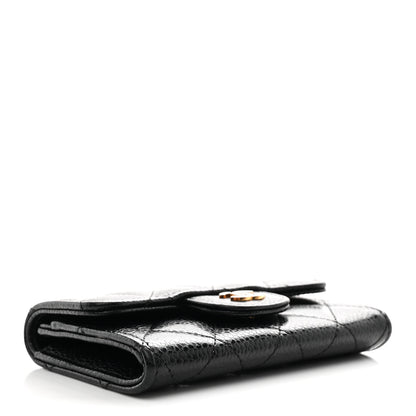 Chanel Caviar Quilted Flap Card Holder Wallet Black 4 of 9