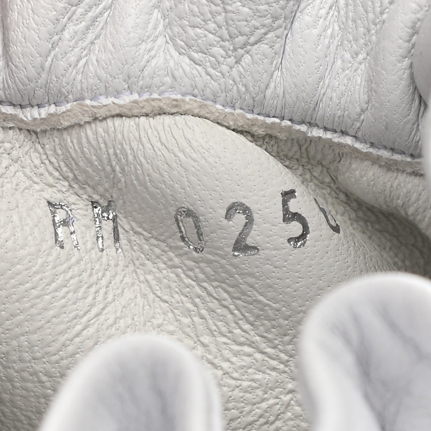 Lambskin Scrunch Bootie 37.5 White