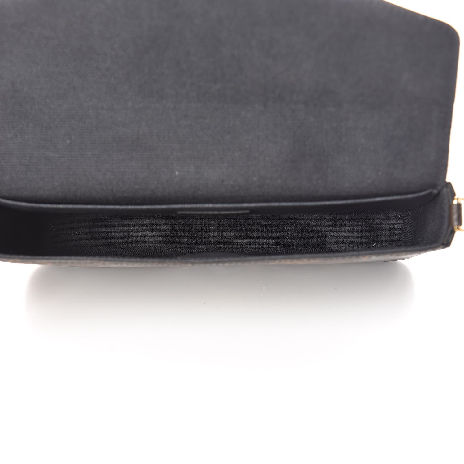 Louis Vuitton Monogram Blossom Pochette Felicie Chain Wallet Black 6 of 13