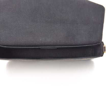 Louis Vuitton Monogram Blossom Pochette Felicie Chain Wallet Black 6 of 13