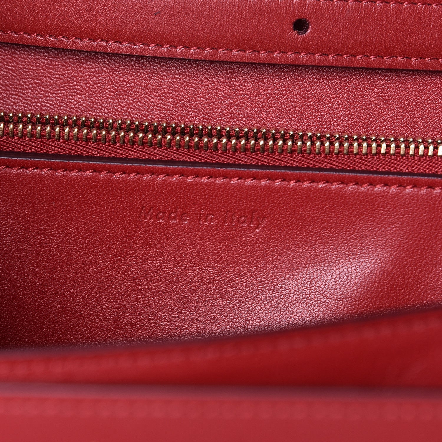 Celine Box Calfskin Medium Classic Box Flap Bag Red 7 of 10