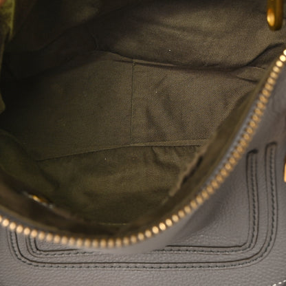 Chloe Calfskin Medium Marcie Satchel Cashmere Grey 5 of 11